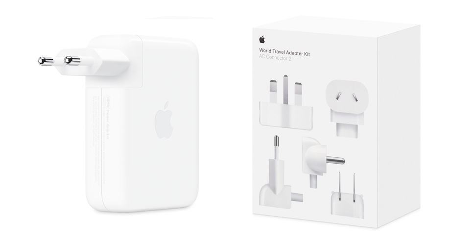 Apple เปิดตัว Power Adapter ใหม่ ขนาด 70W และ 140W รวมถึง World Travel Adapter Kit และสายเพิ่มความยาว