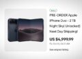iPhone Duo ถูกนำมาขายต่อบน eBay โก่งราคาถึง 167,000 บาท