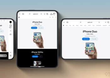 Apple กำลังหาแนวทางปรับแต่ง Safari บนหน้าจอด้านนอกของ iPhone Duo ที่ให้มุมมองแคบ
