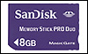 Sandisk MS PRO Duo 8GB