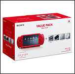 PSP Slim & Lite Deep Red