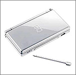Nintendo DS Lite Gloss Silver