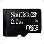 Sandisk MicroSD 2GB