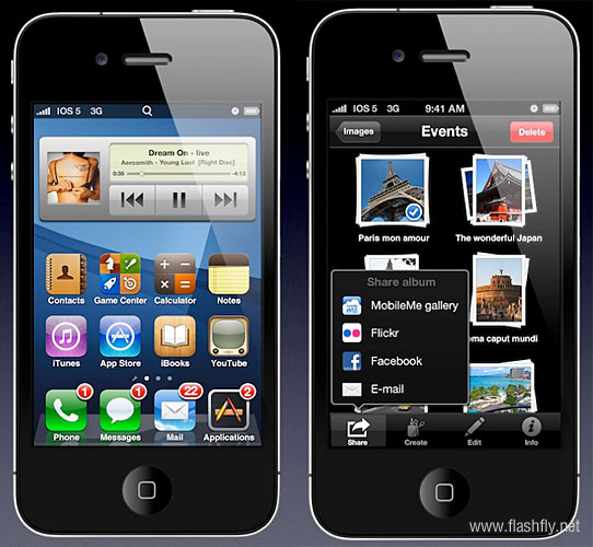 มาแล้วภาพตัวอย่าง iOS 5 หลุดก่อนงาน WWDC 2011