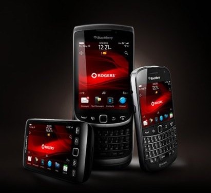 ค่าย Rogers เผยราคาของ BlackBerry Bold 9900, Torch 9810 และ Torch 9860 แล้ว