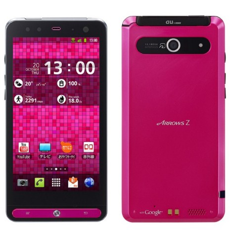 Fujitsu จับมือToshiba เปิดตัว Android กันน้ำ พร้อมกล้องดิจิตอลความละเอียด 13 ล้านพิกเซลพร้อม CMOS sensor