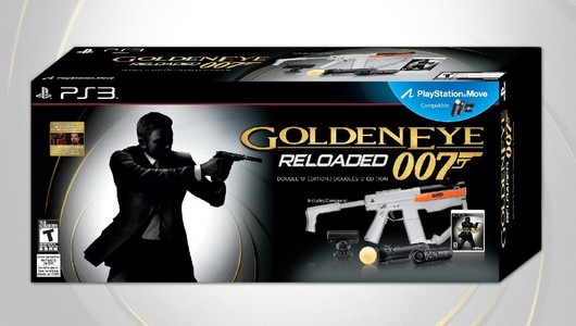 ชุดอุปกรณ์เสริมพิเศษสำหรับเกม  GoldenEye 007: Reloaded bundle ที่มีชื่อว่า Double ‘O’ Edition บน PS3