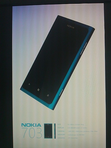หลุด Nokia 703 สมาร์ทโฟน Windows Phone ตัวจริง พร้อมรูปภาพ ,สเป็ค และวันเวลาเปิดตัว
