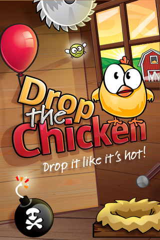 Drop The Chicken พาลูกเจี๊ยบน้อยกลับรังสำหรับ iOS แจกฟรีแล้ววันนี้ รีบโหลดด่วน!!