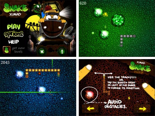 Appfree!! มาแล้วเกมฟรีสำหรับ BlackBerry กับเกมงู Snake Freemium เล่นได้ทุกรุ่นยกเว้น OS7