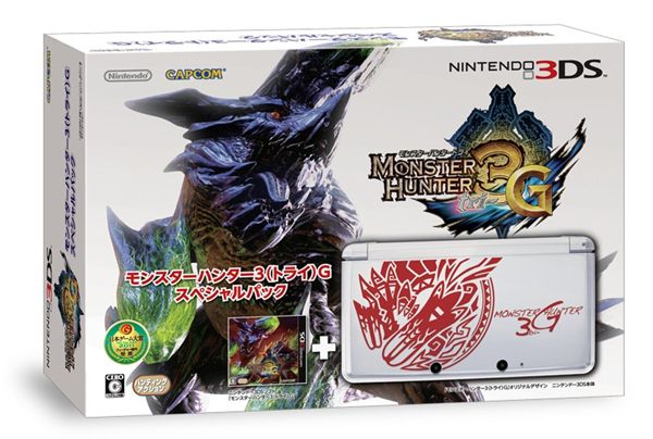 Nintendo จับมือ Capcom ออกแพ็คเอาใจนักล่ามังกร Monster Hunter 3G Special Pack สำหรับ 3DS