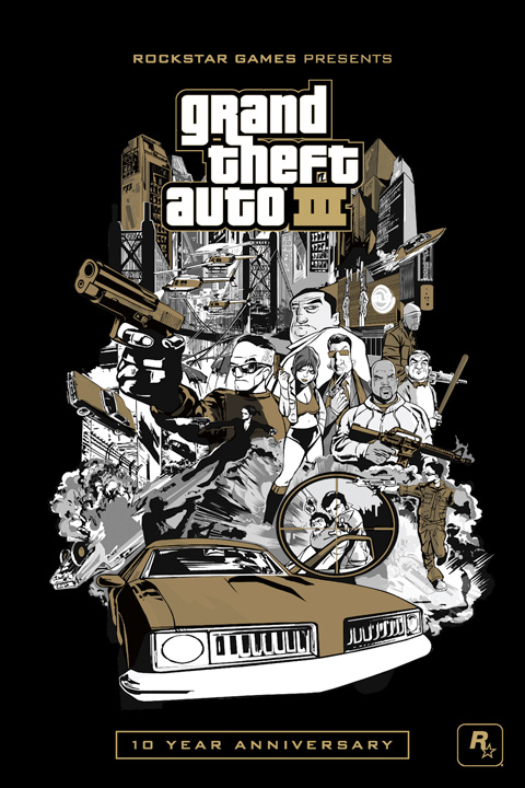 ฉลองครบรอบ 10 ปี Grand Theft Auto III เตรียมลง iPhone 4S ,iPad 2 และ Android เร็วๆนี้