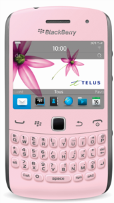 BlackBerry Curve 9360 สีชมพูพิเศษ สำหรับกิจกรรมรณรงค์ป้องกันโรคมะเร็งเต้านมโลก