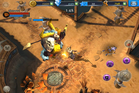 Gameloft เผยภาพล่าสุดจากเกม Dungeon Hunter 3 สำหรับ iPhone ,iPad และ Android