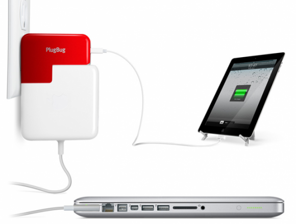 PlugBug อุปกรณ์เสริมสำหรับชาร์ตแบตเตอร์รี่ MacBook ,iPhone หรือ iPad ได้ในปลั้กเดียวกัน