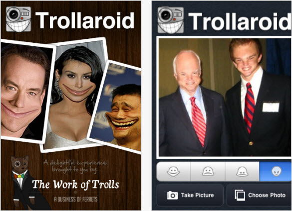 Appfree!! สร้างภาพแสนกวนสุดฮากับ Trollaroid แอพที่จะมาสร้างรอยยิ้มให้แบบฟรีๆบน iPhone,iPad