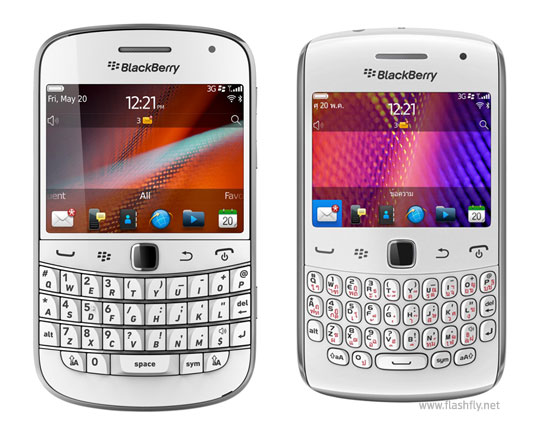 RIM วางจำหน่าย Blackberry Bold 9900 และ Curve 9360 สีขาวพิเศษในประเทศไทยอย่างเป็นทางการ