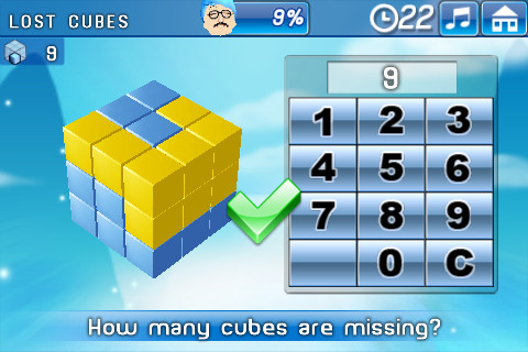 Brain Challenge 2: Think Again! ฝึกสมองลับความคิดบน iPhone ได้แบบฟรีๆแล้ววันนี้