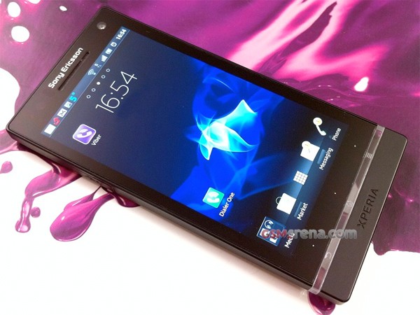 ภาพ Sony Ericsson รุ่นใหม่ล่าสุด Nozomi หรืออาจใช้ชื่อว่า Xperia Cloud