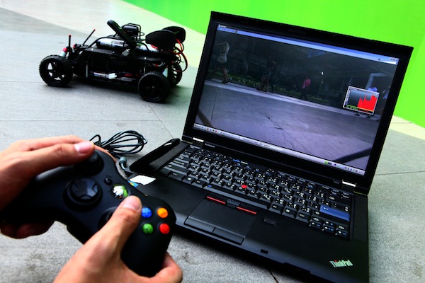 รถบังคับควบคุมผ่านเทคโนโลยี 4G : Remote RC Anywhere on 4G