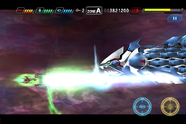 Darius Burst ยานยิงทะลุมิติเตรียมลงให้กับ iPhone และ iPad