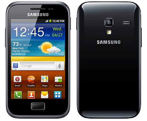 Samsung เปิดตัว Galaxy Ace Plus รุ่นอัพเกรดของ Galaxy Ace (Cooper) แรงกว่าเดิม