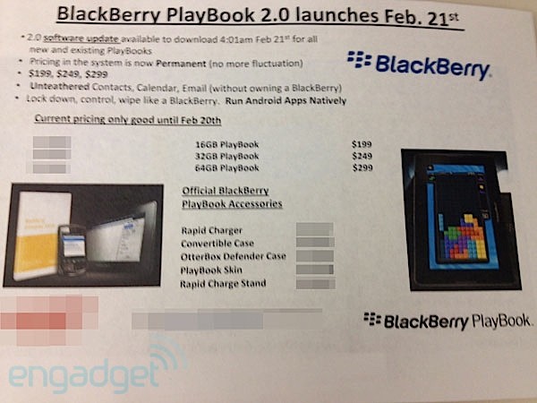 ลือ RIM เตรียมปล่อย OS 2.0 สำหรับ BlackBerry PlayBook วันที่ 21 กุมภาพันธ์นี้