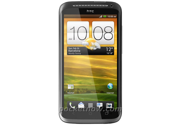 ภาพ HTC One X อย่างเป็นทางการหลุดออกมาให้เห็นเป็นครั้งแรกก่อนงาน MWC 2012