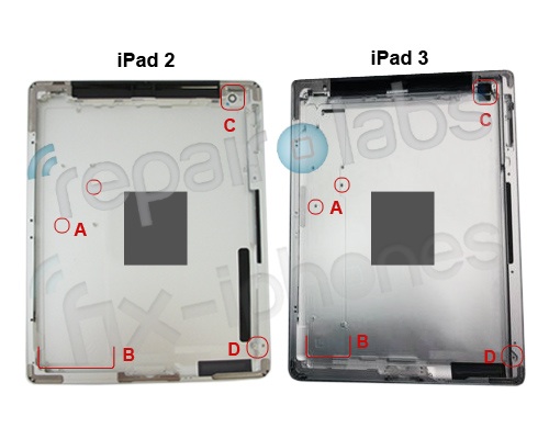 รวมภาพชิ้นส่วน iPad 3 ล่าสุดจากโรงงานในประเทศจีน