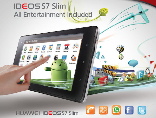 Huawei จัดโปรโมชั่นลดราคาแท็บเล็ต MediaPad เหลือเพียง 9,900 บาท ในงาน Commart Summer 2012