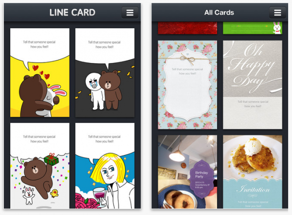 Appfree!! ส่งต่อความรู้สึกได้ทุกเทศกาลกับเพื่อนใน LINE ได้ง่ายๆด้วย LINE Card แอพ ecard ใหม่พร้อมลูกเล่นเก๋ๆโดนใจเพียบ