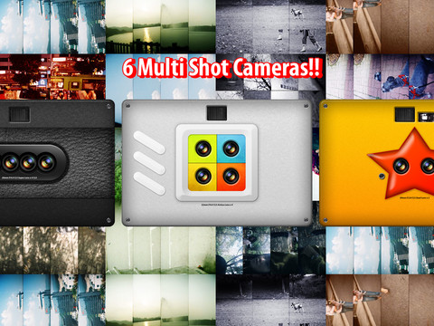 Appfree!! ใช้ iPhone ถ่ายภาพเก๋ๆแบบ Multi-shot Toy camera ได้ด้วย ClassicSAMP