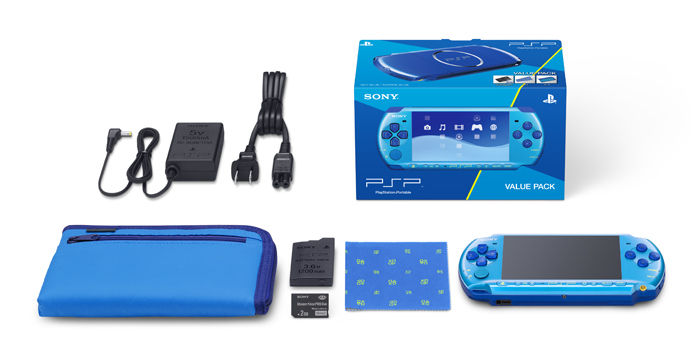 Sony ส่ง PSP สีฟ้าใหม่วางจำหน่ายเมษายนนี้