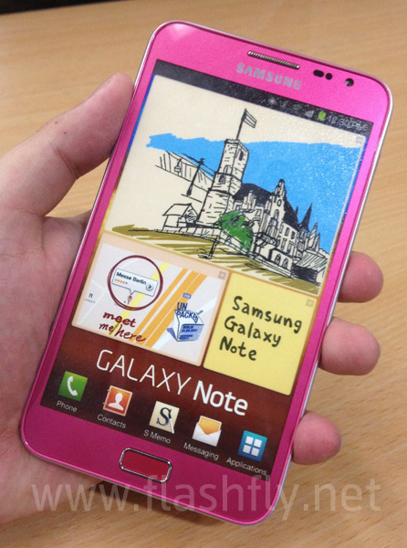 เผยโฉม Samsung Galaxy Note สีชมพูสวยสด อาจวางจำหน่ายในประเทศไทย