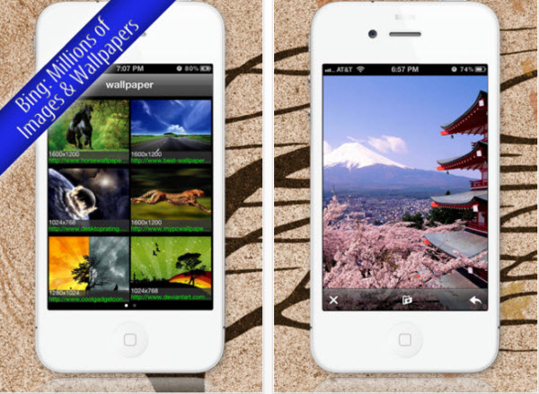 Appfree!!  คลังภาพ Wallpaper ขนาดใหญ่ที่หาภาพสวยๆได้มากมายหลายขนาดหลายสไตล์ ฟรีบน iPhone