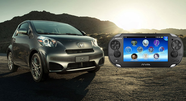Toyota จัดโปรซื้อรถ Scion iQ แถม PS Vita เฉพาะที่ประเทศอเมริกา และแคนาดา ถึง 31 กรกฏาคมนี้