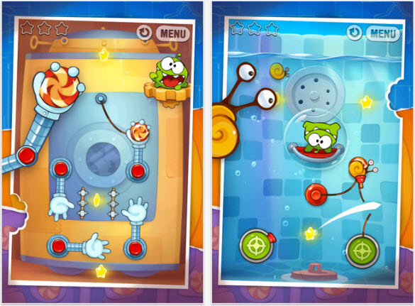 Appfree!! เกมสุดฮิต Cut the Rope แจกฟรีให้ได้สนุกพร้อมฝึกสมองกันแบบเวลาจำกัดเท่านั้น ฟรีบน iPhone และ iPad
