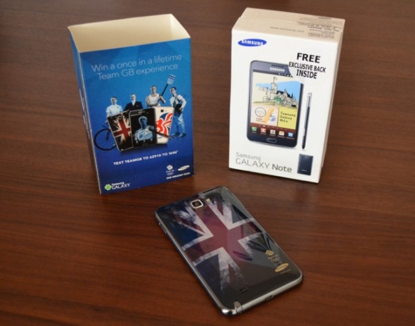 Samsung วางจำหน่าย Galaxy Note Olympic Edition ที่ประเทศอังกฤษแล้ว