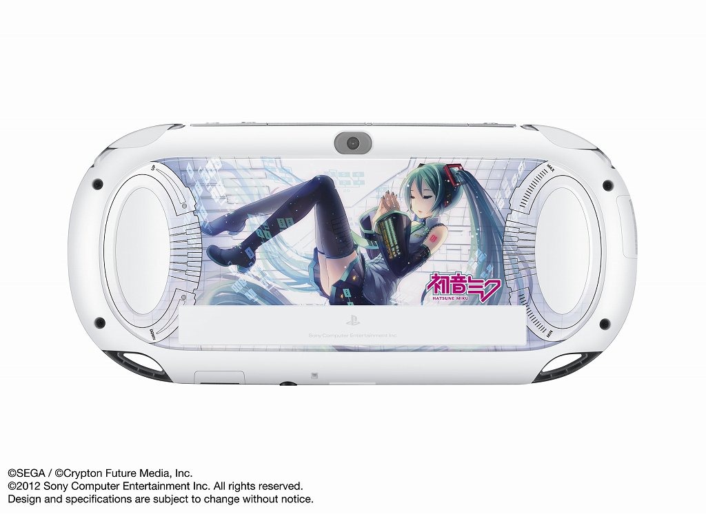 เตรียมพบกับ PS Vita สีขาวพร้อมลายมิกุ ในแบบ Limited Edition สิงหาคมนี้