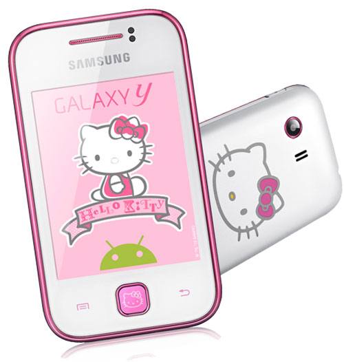 ﻿﻿﻿﻿﻿﻿﻿Samsung เตรียมวางจำหน่าย Galaxy Y รุ่นพิเศษ Hello Kitty ในประเทศไทยในสัปดาห์นี้กับราคาเบาๆ