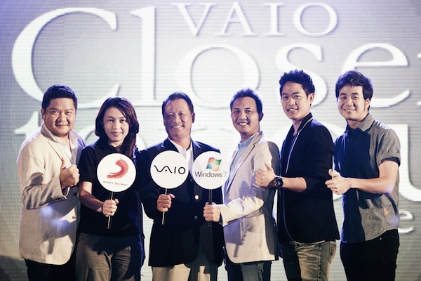 โซนี่ไทย จับมือ ไมโครซอฟต์ และ โซนี่ มิวสิค ร่วมคืนกำไรลูกค้า จัดงาน VAIO Closer To You Concert