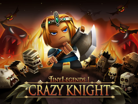 ร่วมผจญภัยไปกับอัศวินหัวเหลี่ยม TinyLegends – Crazy Knight แจกฟรีสำหรับ iPhone และ iPad!!