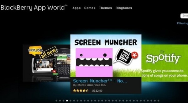 BlackBerry App World มียอดดาวน์โหลดทะลุ 3พันล้านครั้งเรียบร้อยแล้ว