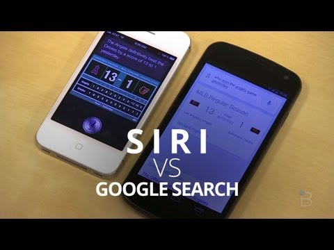 เปรียบเทียบความเร็ว Siri กับ Google Search บน Jelly Bean คู่แข่งคู่ใหม่ ใครจะเจ๋งกว่ากัน (ชมคลิป)