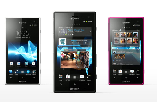 Sony เตรียมวางจำหน่าย Xperia 3 รุ่นใหม่ Acro S, Tipo Dual และ Advance(Go) ในเร็วๆนี้