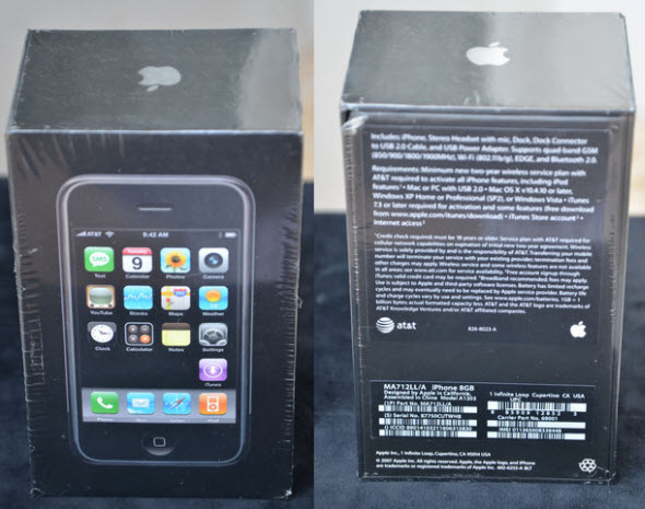 ซื้อมั้ย!! iPhone รุ่นแรกยังไม่แกะกล่อง จาก eBay ในราคา 300,000 บาท