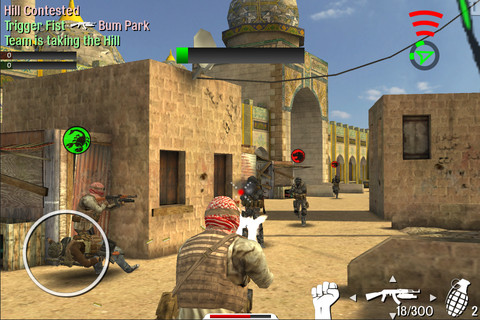 Appfree!! Trigger Fist เกมสไตล์ Counter Strike บน iPhone และ iPad ลดราคาจาก 4.99$ เป็นแจกฟรีเวลาจำกัด