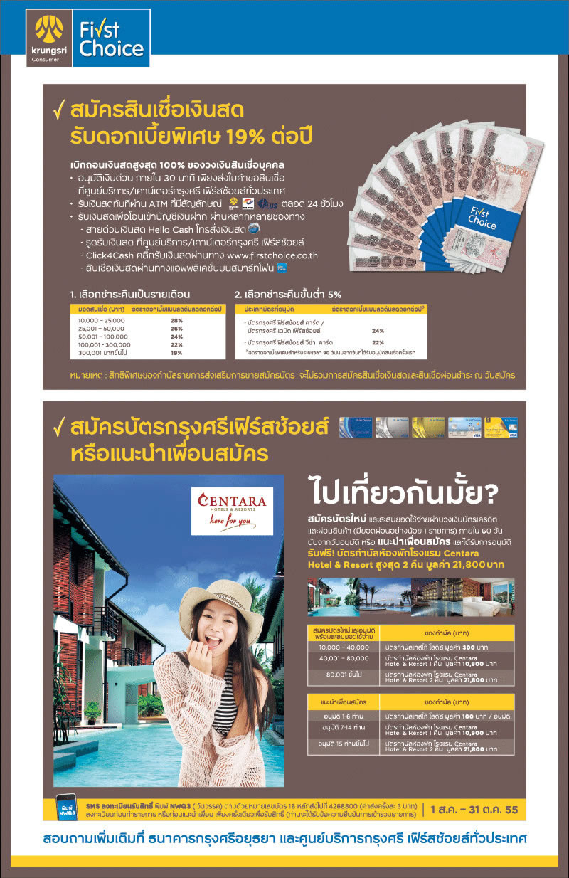 สุดยอดดีลจาก Krungsri First Choice !! ผ่อนยาวกว่าใครกับ Galaxy S III 0% ถึง 18 เดือน