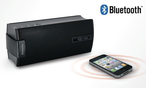 XtremeMac Soma BT ลำโพงบลูทูธไร้สายทรงพลังเสียงพ่วงด้วย แบตสำรองสำหรับ iPhone และ iPad