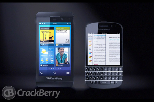 หลุด!! โฆษณาสมาร์ทโฟน BlackBerry 10 ทั้ง 2 รุ่นใหม่ N Series และ L Series (ชมคลิป)